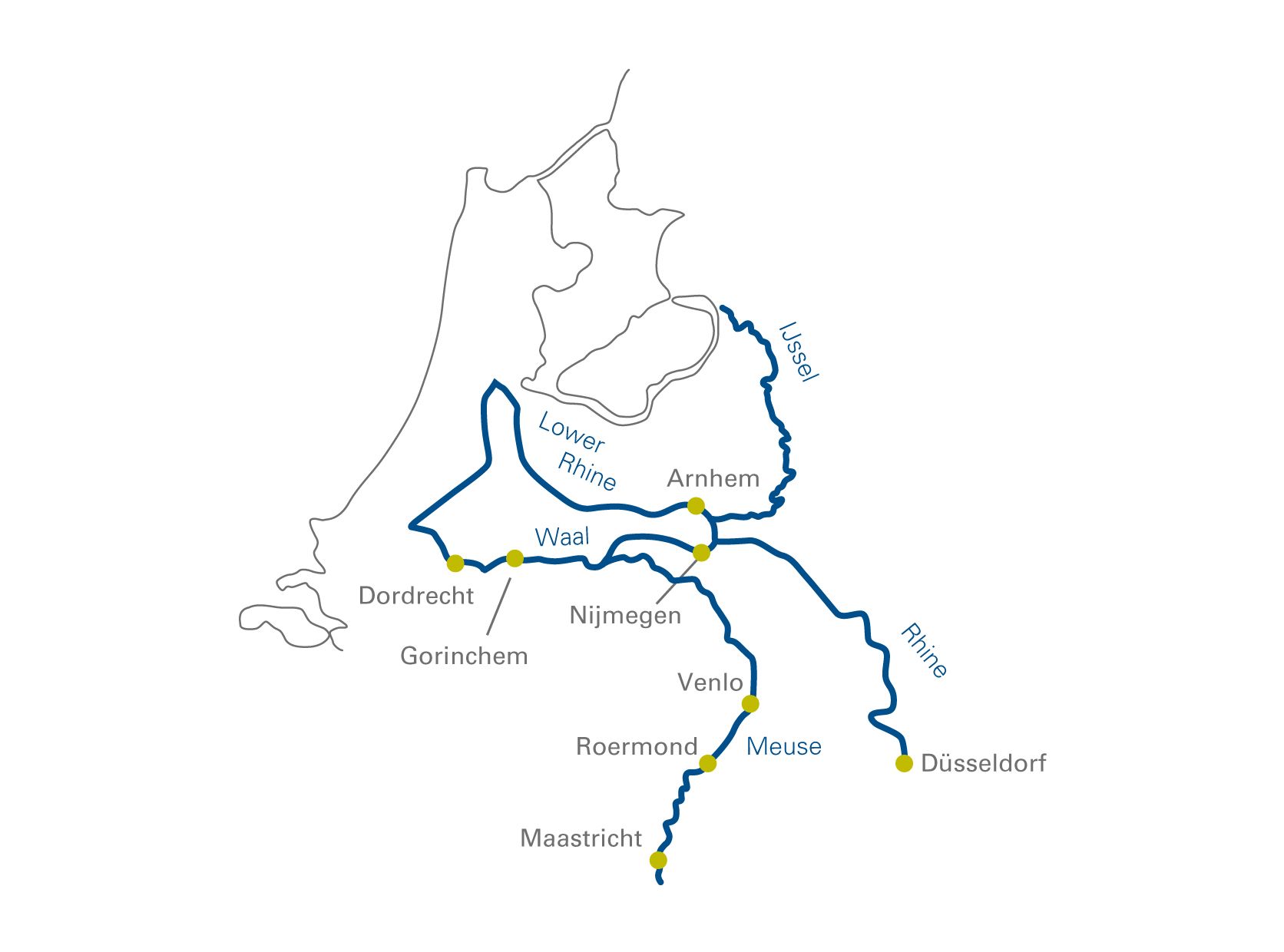 Mass Rhein Düsseldorf flodkrydstogter - FINO Cruise